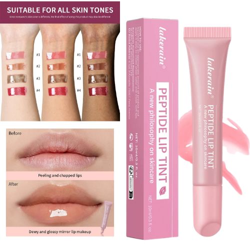 Glow Kiss Peptide Lip Oil - A Sheer Tint of Colour, A Deep Dose of Care