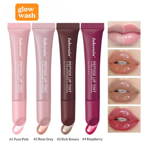 Glow Kiss Peptide Lip Oil - A Sheer Tint of Colour, A Deep Dose of Care