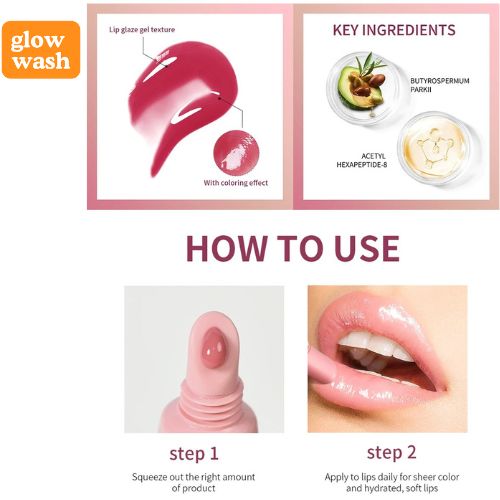 Glow Kiss Peptide Lip Oil - A Sheer Tint of Colour, A Deep Dose of Care