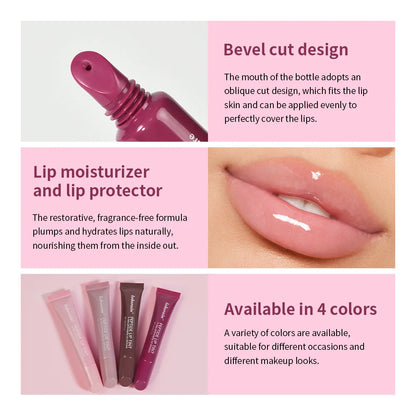 Glow Kiss Peptide Lip Oil - A Sheer Tint of Colour, A Deep Dose of Care