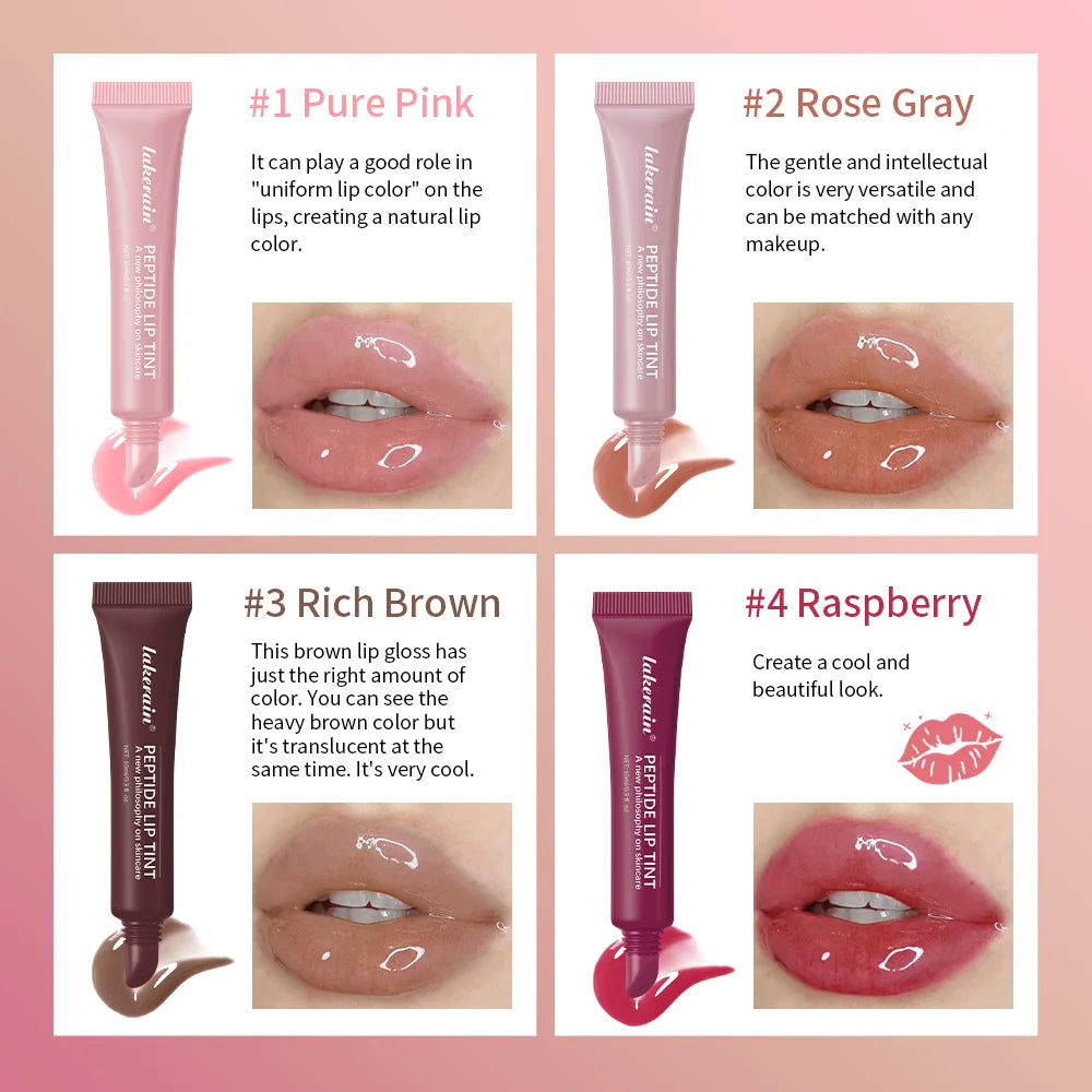 Glow Kiss Peptide Lip Oil - A Sheer Tint of Colour, A Deep Dose of Care