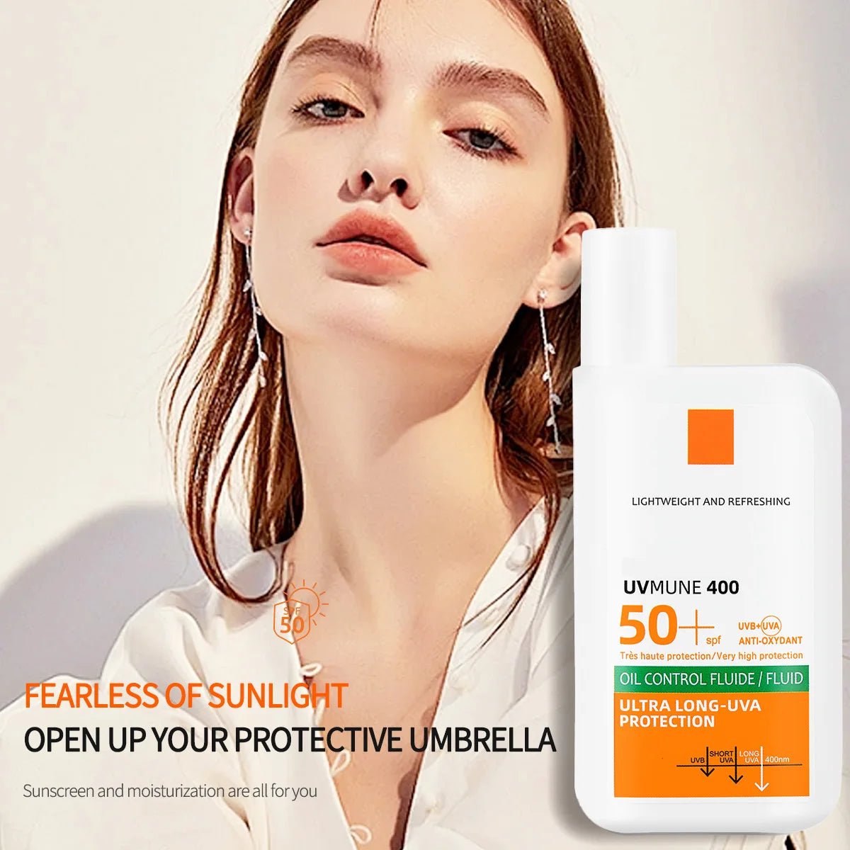 Glow Guard Daily SPF 50 - Hydrating & Waterproof Sun Shield - Glow Wash