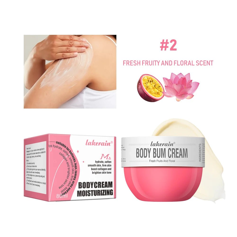 Glow Up Body Firming Cream - The Brazilian Bum Bum Secret Trio - Glow Wash